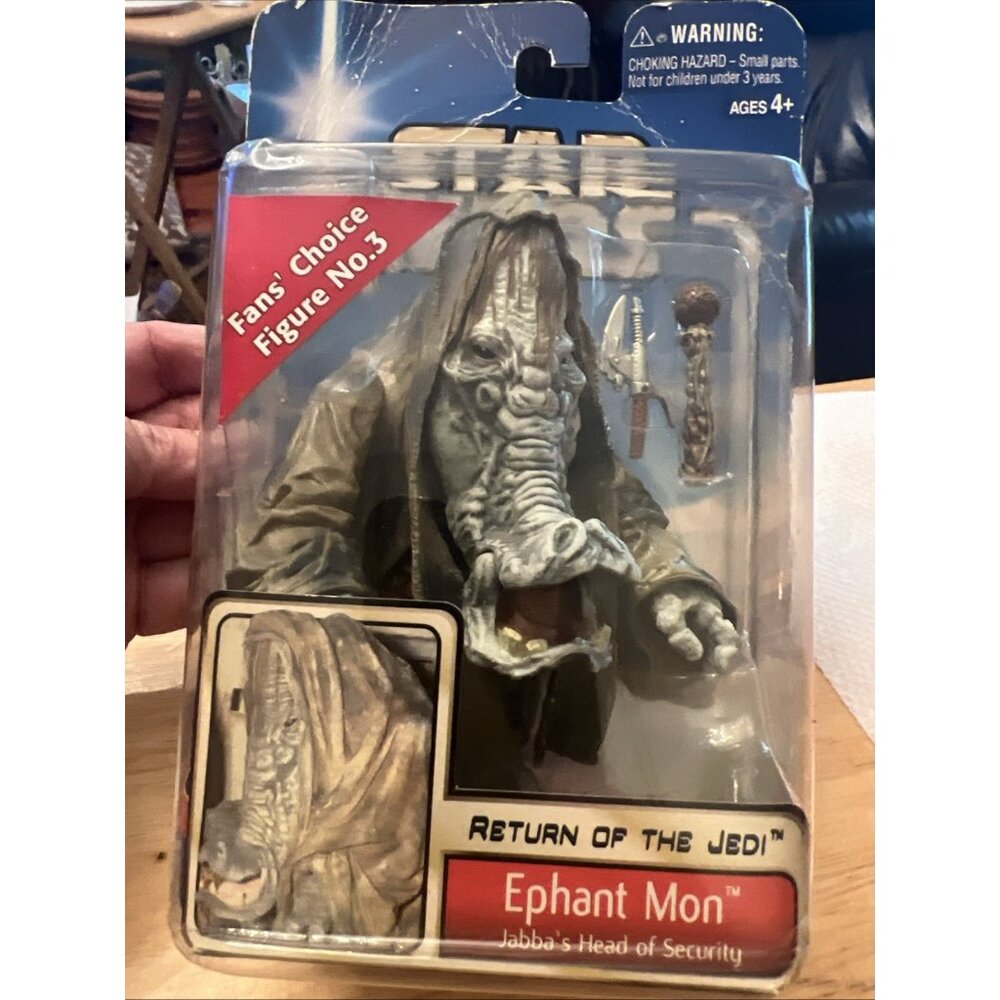 2002 Ephant Mon Star Wars Return of the Jedi Factory Sealed